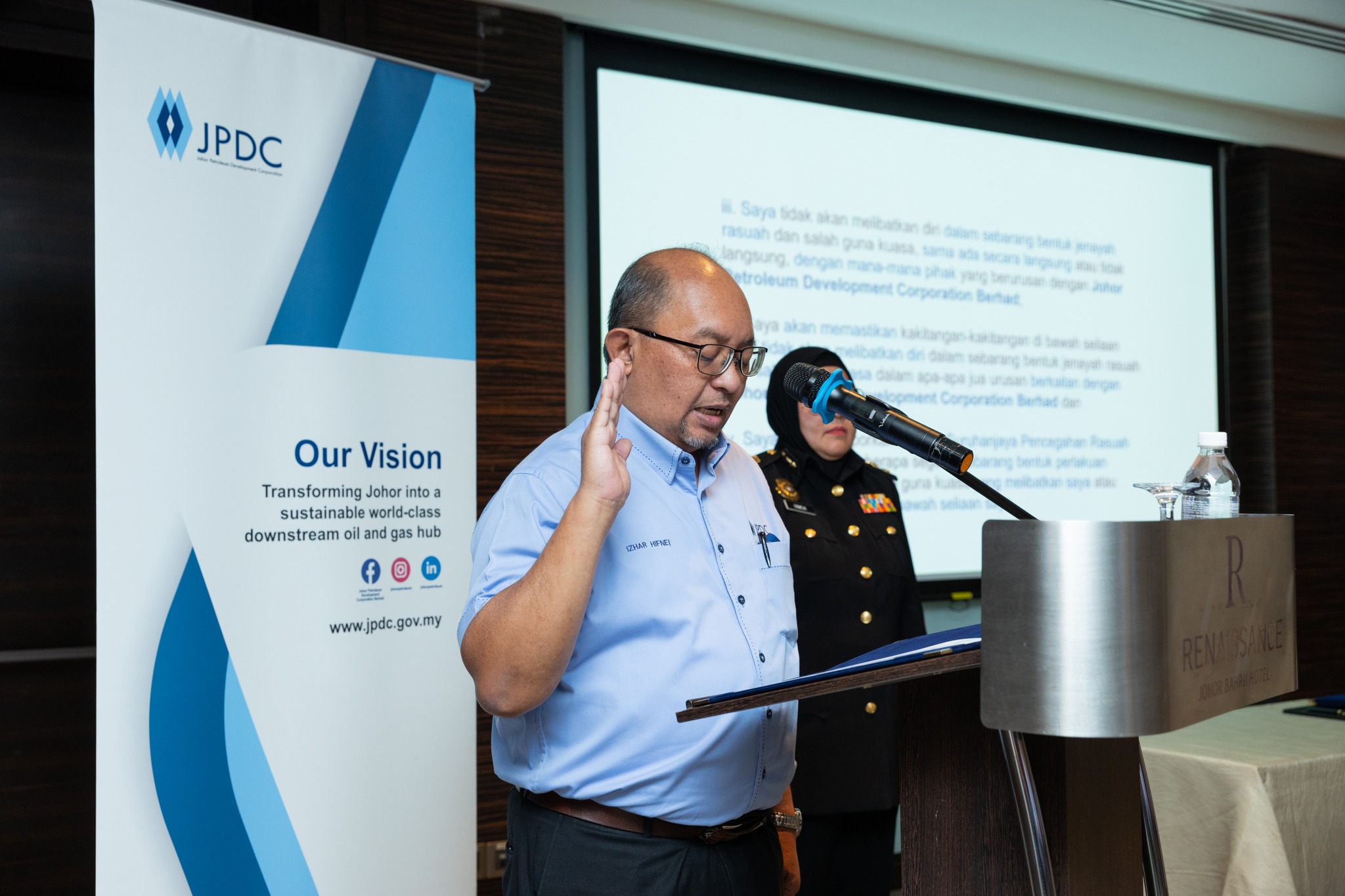 JPDC signed the Declaration of Corruption-Free Pledge
